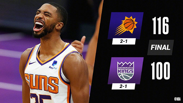 12月28日 NBA常规赛 太阳vs国王 全场录像