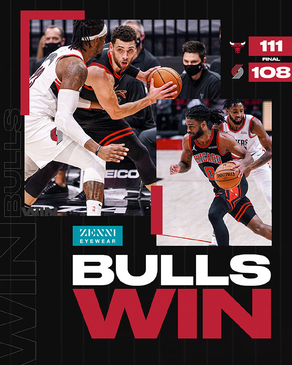 01月06日 NBA常规赛 公牛vs开拓者 全场录像