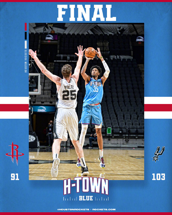 01月17日 NBA常规赛 火箭vs马刺 全场录像