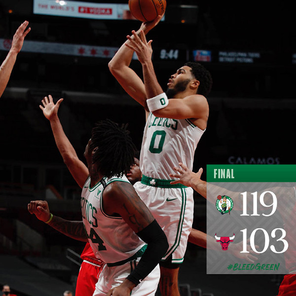 01月26日 NBA常规赛 凯尔特人vs公牛 全场录像