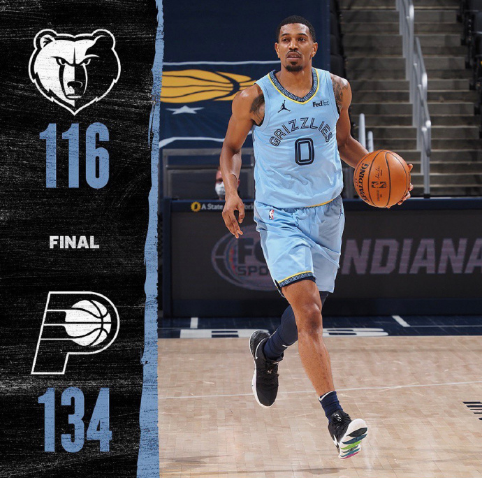 02月03日 NBA常规赛 灰熊vs步行者 全场录像