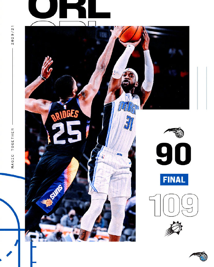 02月15日 NBA常规赛 魔术vs太阳 全场录像
