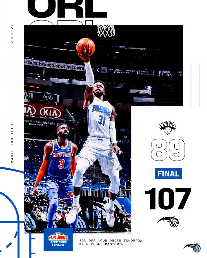 02月18日 NBA常规赛 尼克斯vs魔术 全场录像