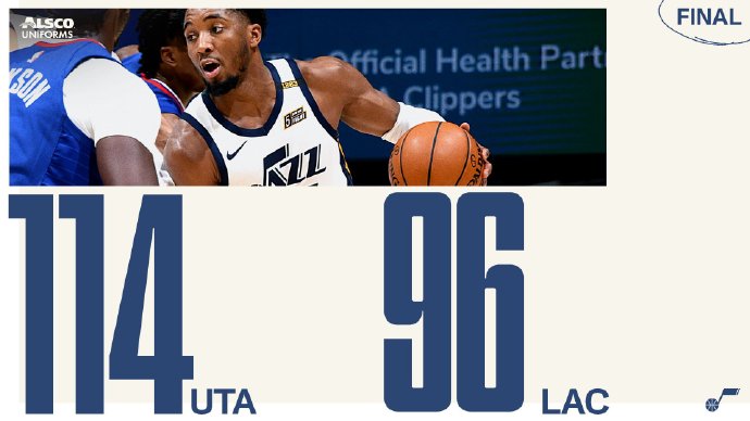 02月18日 NBA常规赛 爵士vs快船 全场录像