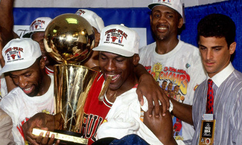 1992年NBA总决赛 公牛vs开拓者 完整录像【公牛夺冠】