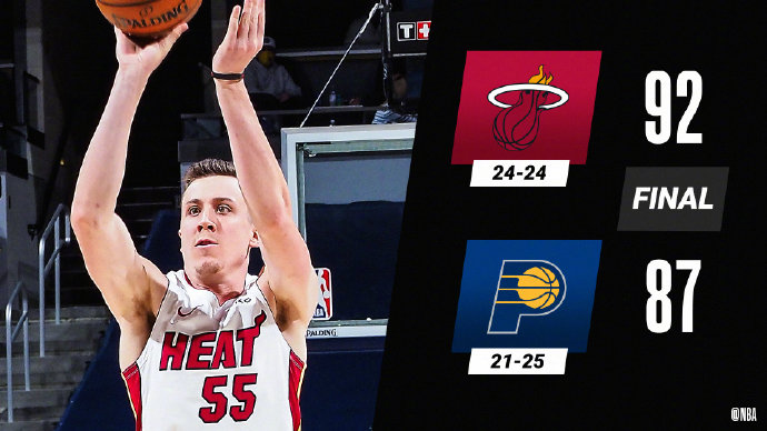 04月01日 NBA常规赛 热火vs步行者 全场录像