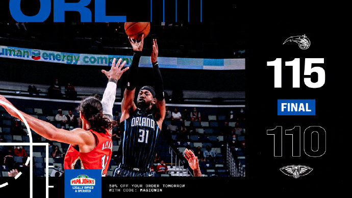04月02日 NBA常规赛 魔术vs鹈鹕 全场录像
