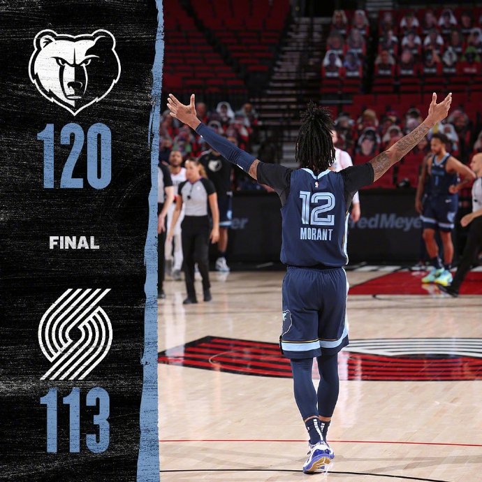 04月26日 NBA常规赛 灰熊vs开拓者 全场录像