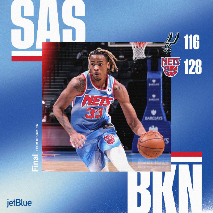 5月13日 NBA常规赛 马刺vs篮网 全场录像