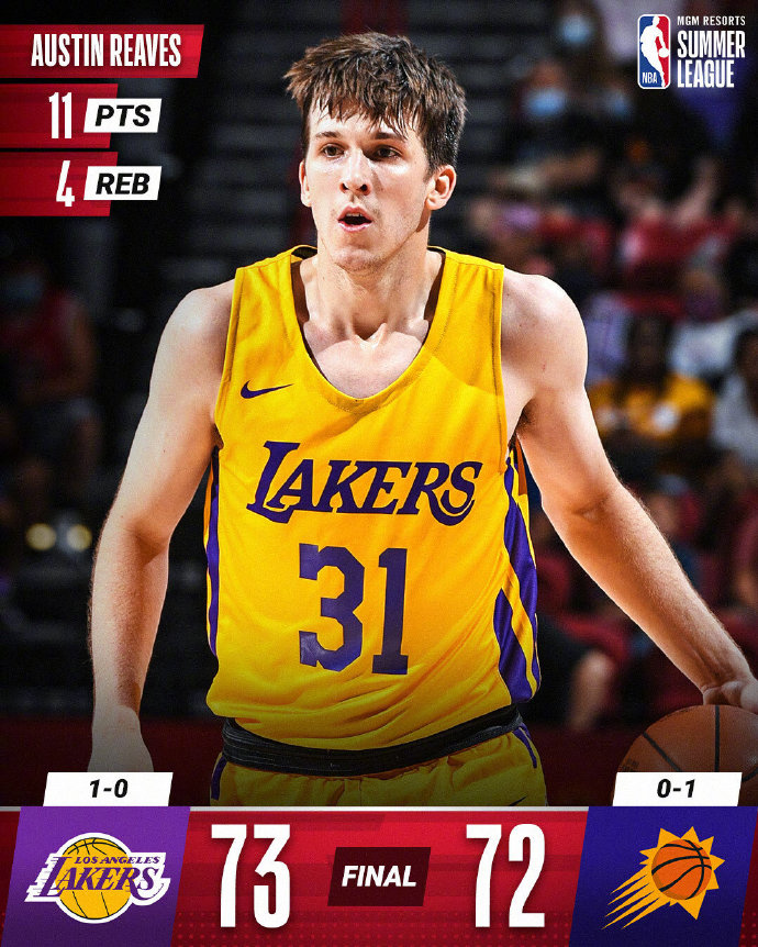08月09日 NBA夏季联赛 湖人vs太阳 全场录像