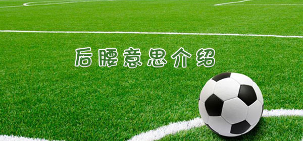 后腰是什么意思_足球比赛后腰意思介绍
