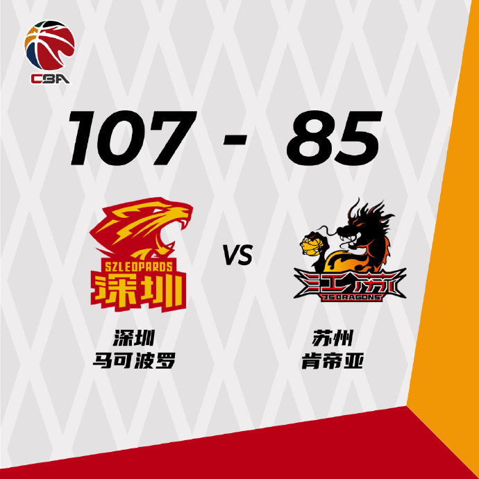 10月21日 CBA常规赛 深圳vs江苏 全场录像