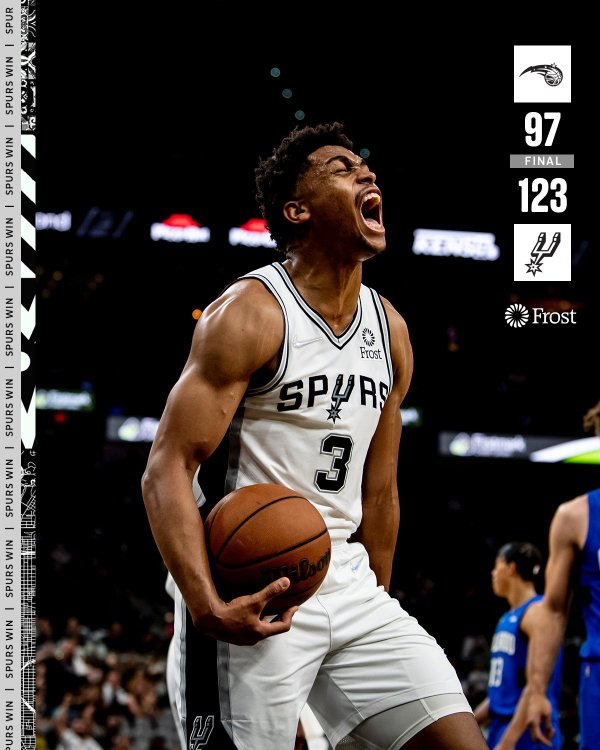 10月21日 NBA常规赛 魔术vs马刺 全场录像