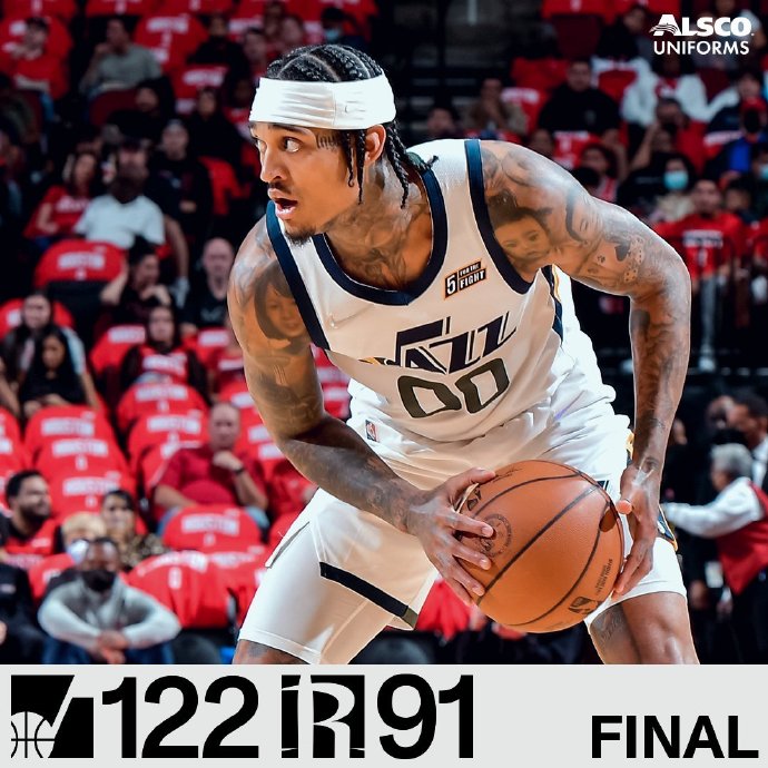 10月29日 NBA常规赛 爵士vs火箭 全场录像