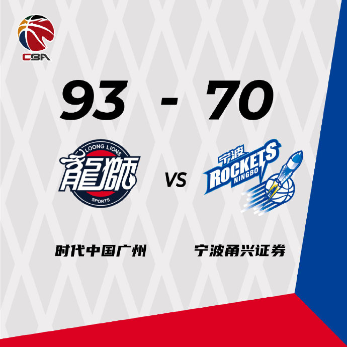 10月29日 CBA常规赛 广州vs宁波 全场录像