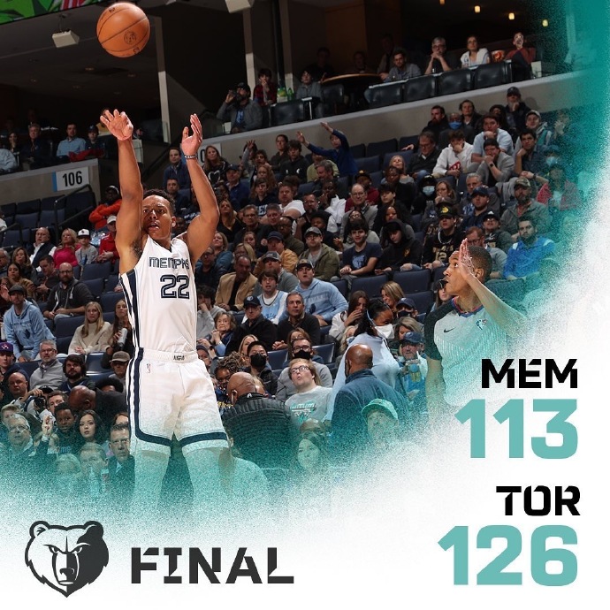11月25日 NBA常规赛 猛龙vs灰熊 全场录像