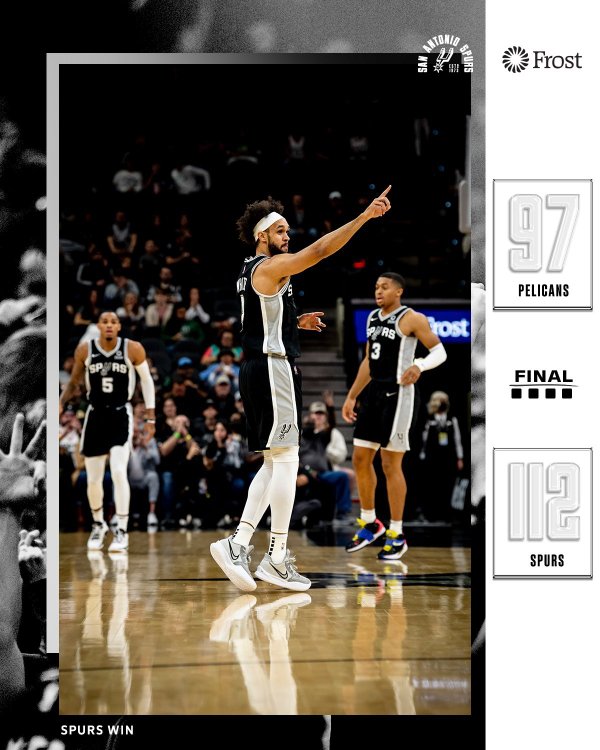 12月13日 NBA常规赛 鹈鹕vs马刺 全场录像
