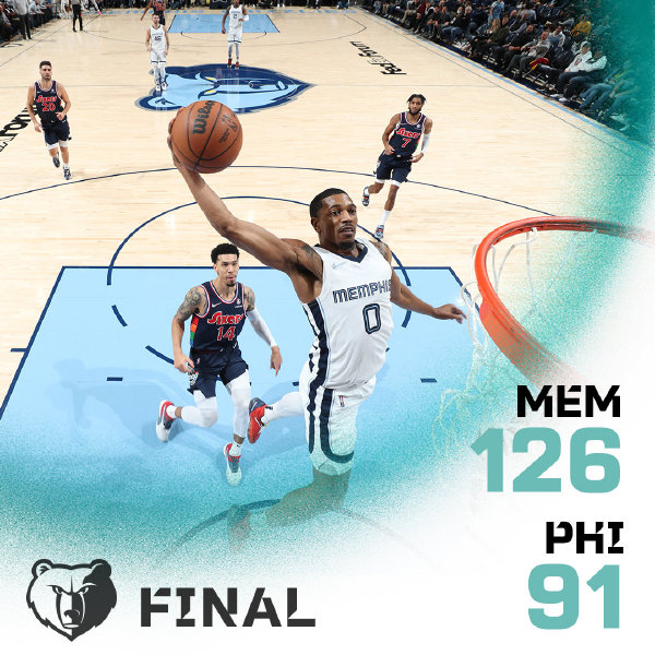 12月14日 NBA常规赛 76人vs灰熊 全场录像