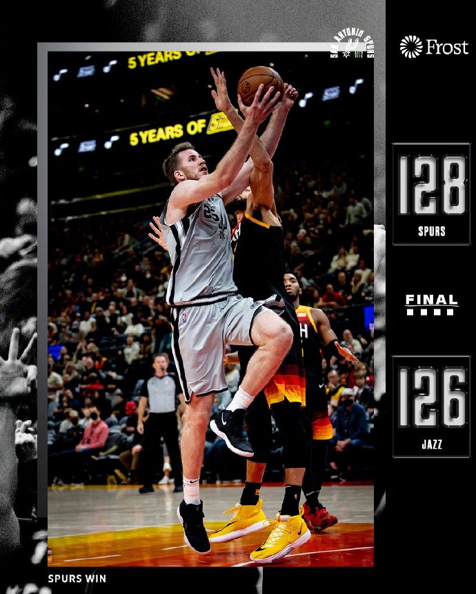 12月18日 NBA常规赛 马刺vs爵士 全场录像