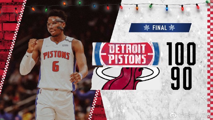 12月20日 NBA常规赛 热火vs活塞 全场录像