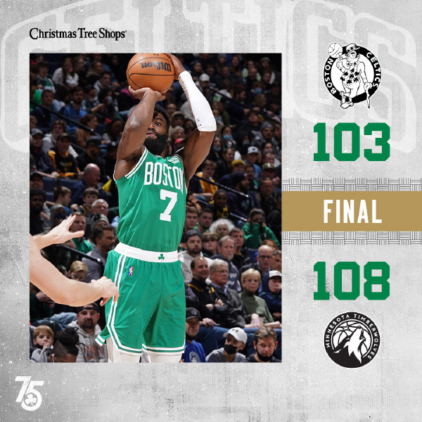 12月28日 NBA常规赛 凯尔特人vs森林狼 全场录像