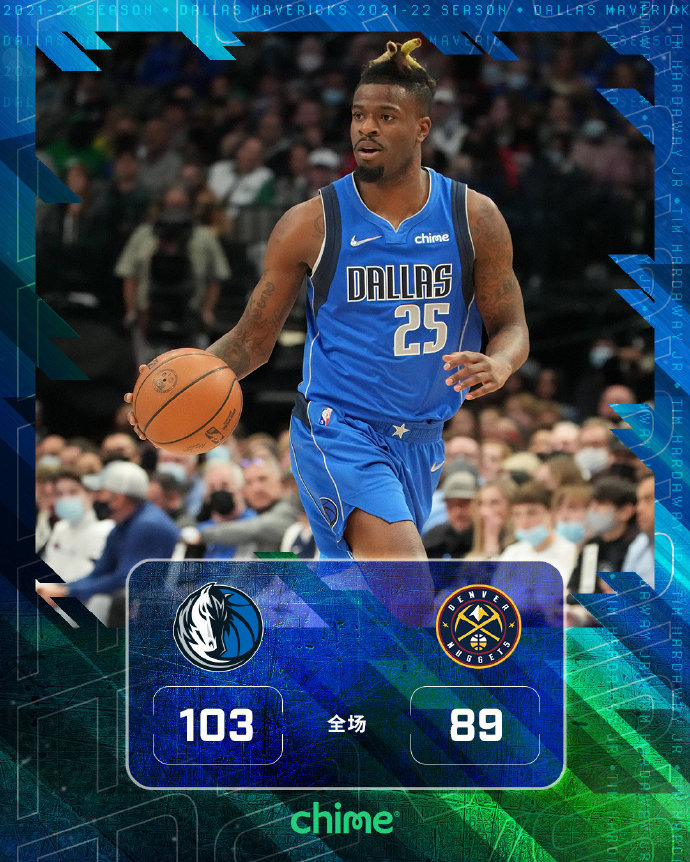 01月04日 NBA常规赛 掘金vs独行侠 全场录像
