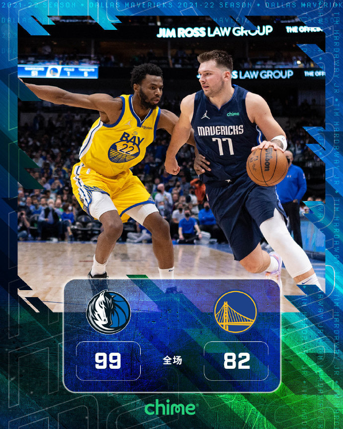 01月06日 NBA常规赛 勇士vs独行侠 全场录像
