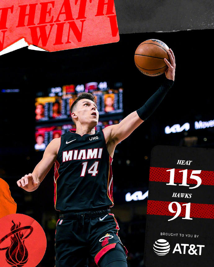 01月13日 NBA常规赛 热火vs老鹰 全场录像