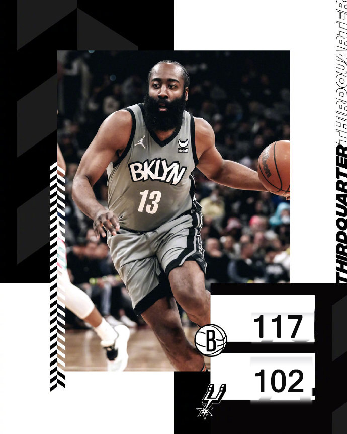 01月22日 NBA常规赛 篮网vs马刺 全场录像