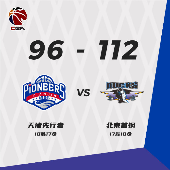 01月25日 CBA常规赛 天津vs北京 全场录像