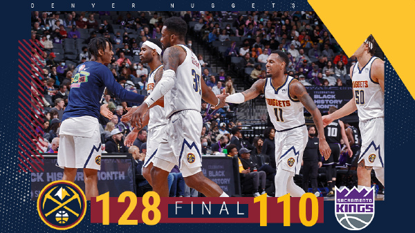 02月25日 NBA常规赛 掘金vs国王 全场录像
