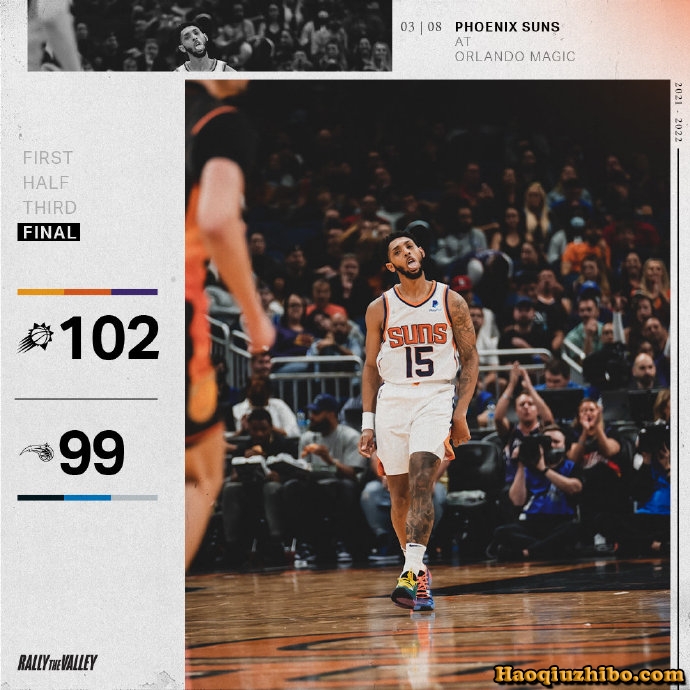 03月09日 NBA常规赛 太阳vs魔术 全场录像