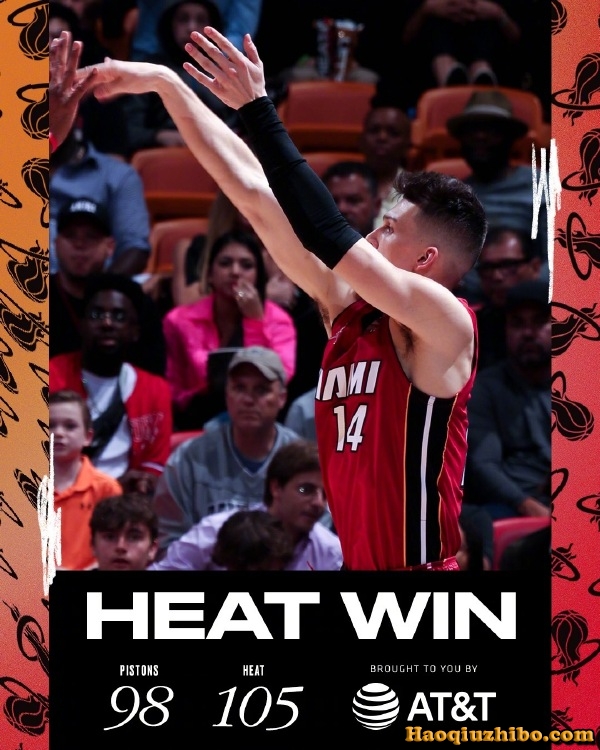 03月16日 NBA常规赛 活塞vs热火 全场录像