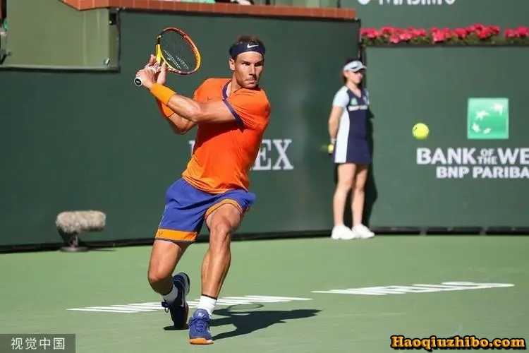 2022ATP印第安维尔斯站男单1/4决赛 纳达尔vs克耶高斯 全场录像
