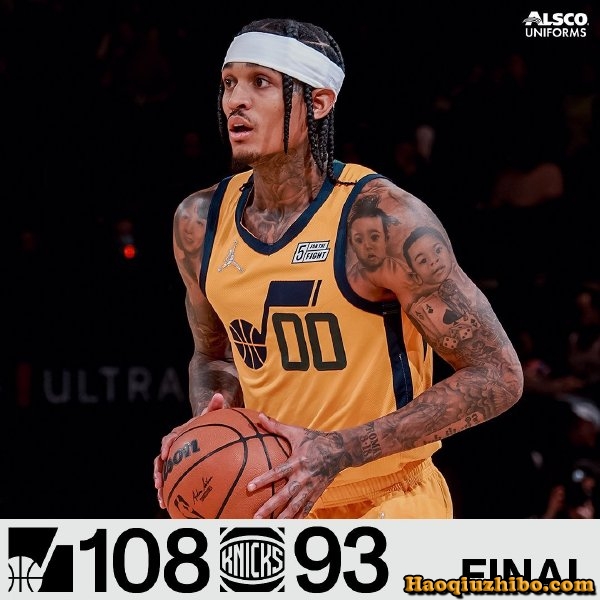03月21日 NBA常规赛 爵士vs尼克斯 全场录像