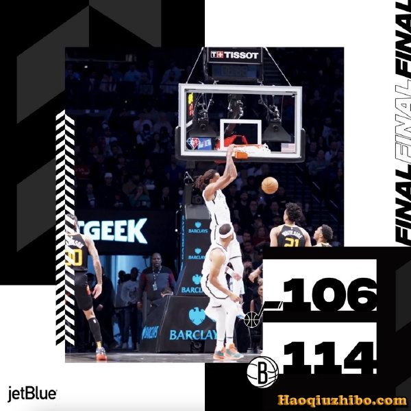 03月22日 NBA常规赛 爵士vs篮网 全场录像