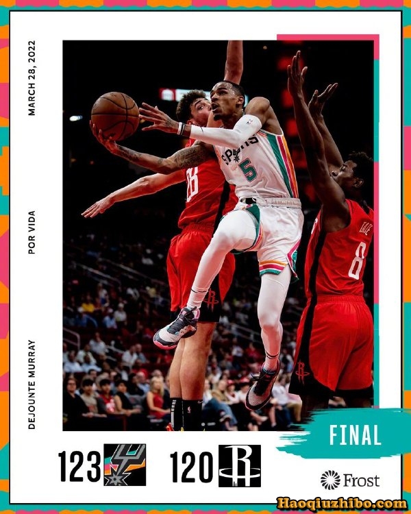 03月29日 NBA常规赛 马刺vs火箭 全场录像