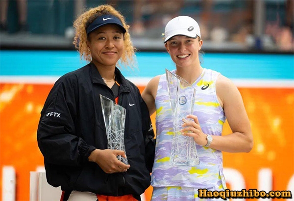 2022ATP迈阿密站女单决赛 斯瓦泰克vs大阪直美 全场录像