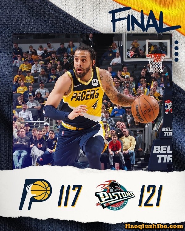 04月04日 NBA常规赛 活塞vs步行者 全场录像