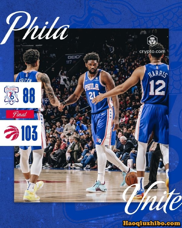 04月26日 NBA季后赛首轮G5 猛龙vs76人 全场录像