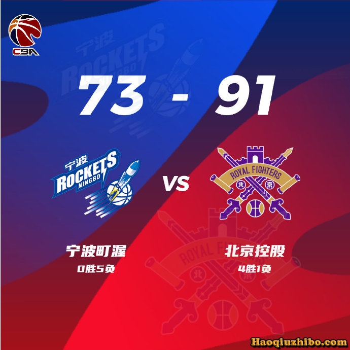 10月20日 CBA常规赛 宁波vs北控 全场录像