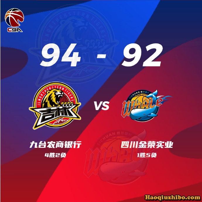 10月23日 CBA常规赛 吉林vs四川 全场录像