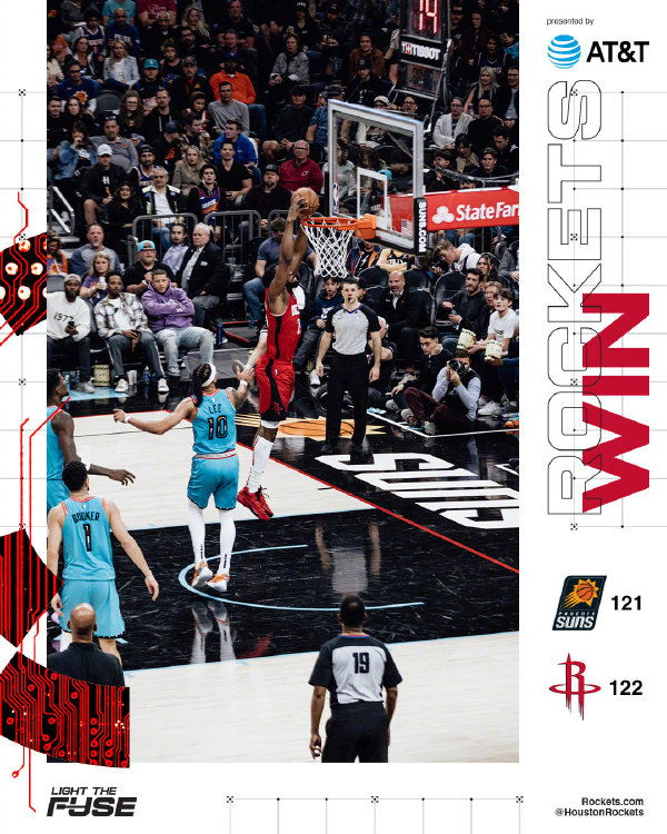 12月03日 NBA常规赛 火箭vs太阳 全场录像