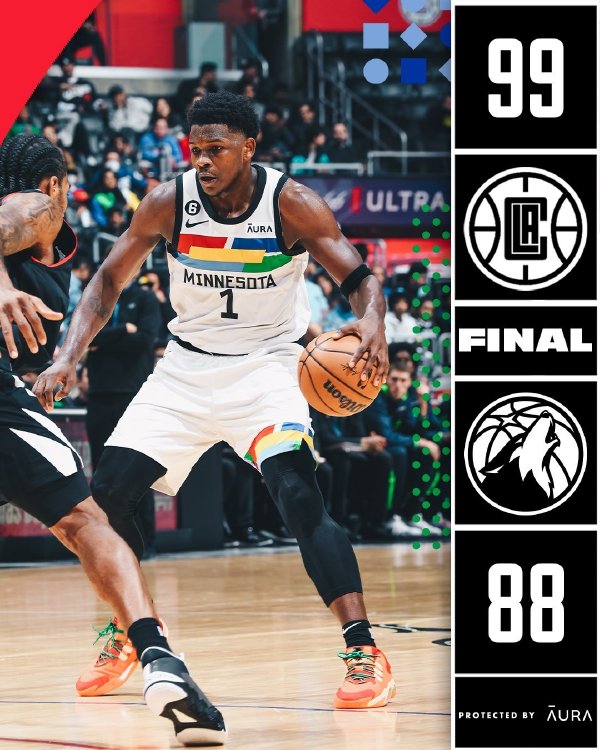 12月15日 NBA常规赛 森林狼vs快船 全场录像