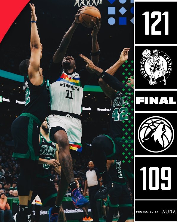 12月24日 NBA常规赛 森林狼vs凯尔特人 全场录像