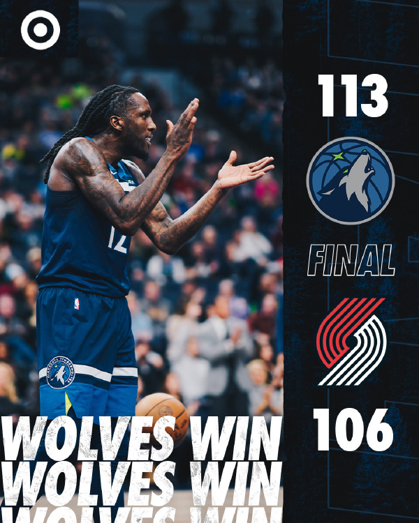 01月05日 NBA常规赛 开拓者vs森林狼 全场录像