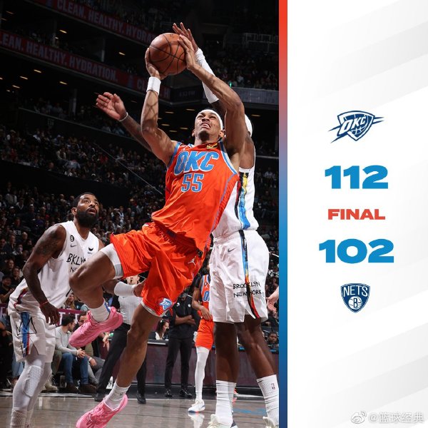 01月16日 NBA常规赛 雷霆vs篮网 全场录像