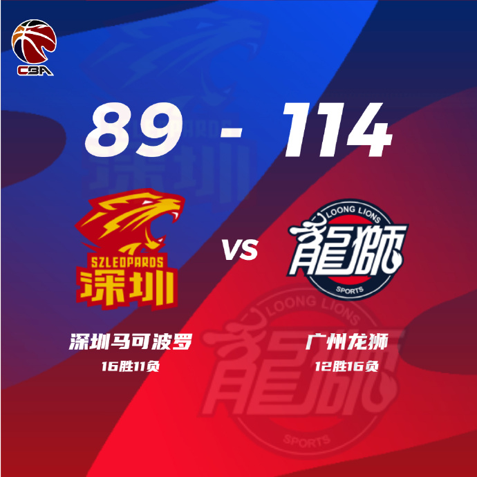 01月17日 CBA常规赛 深圳vs广州 全场录像