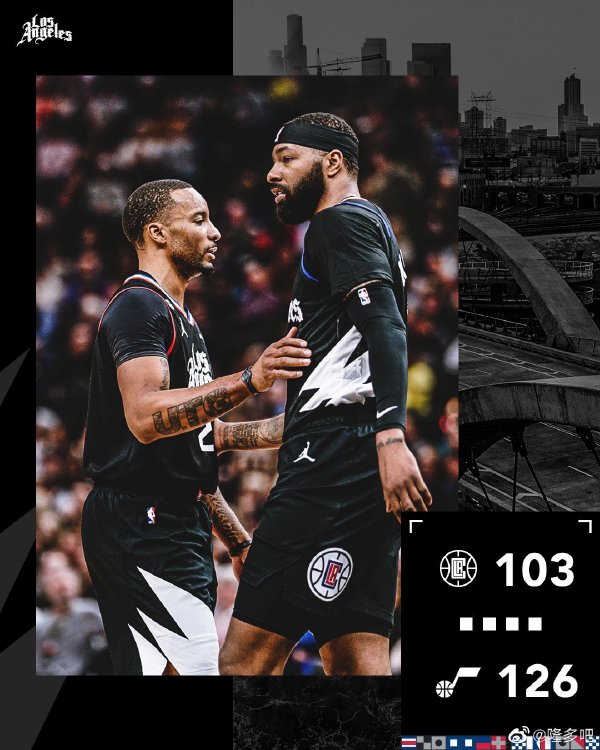 01月19日 NBA常规赛 快船vs爵士 全场录像