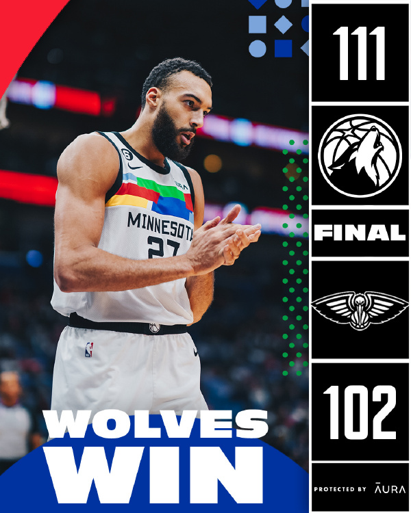 01月26日 NBA常规赛 森林狼vs鹈鹕 全场录像